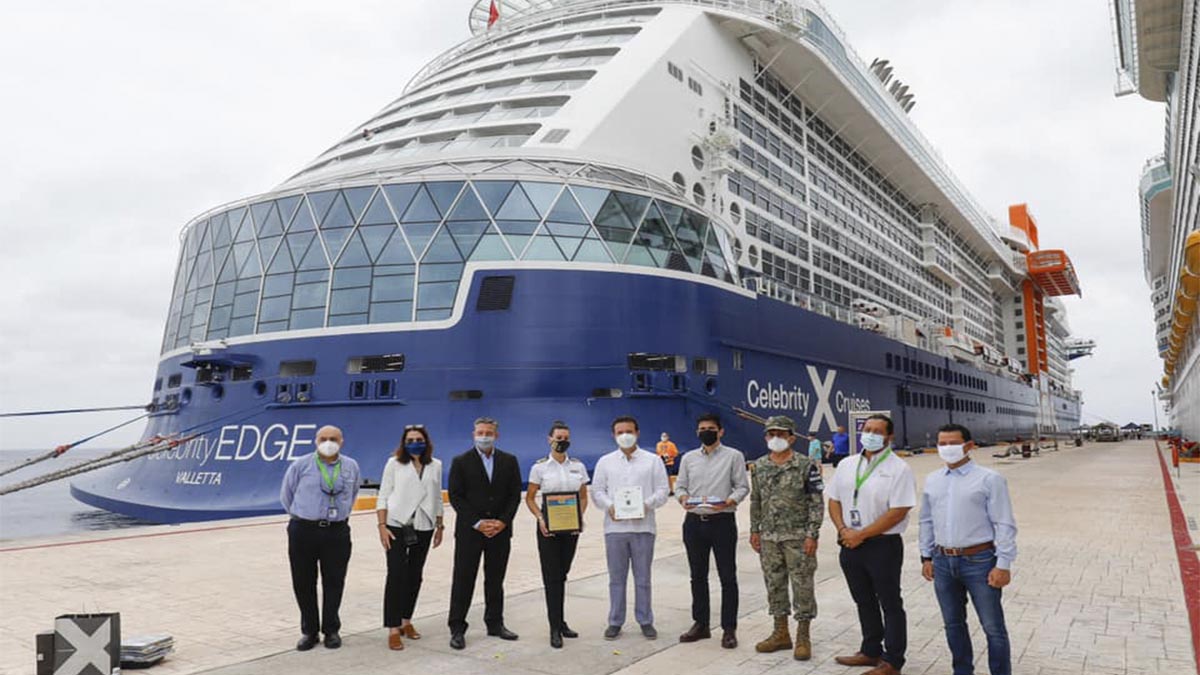 Cozumel, primer puerto de Latinoamérica al que regresan dos cruceros