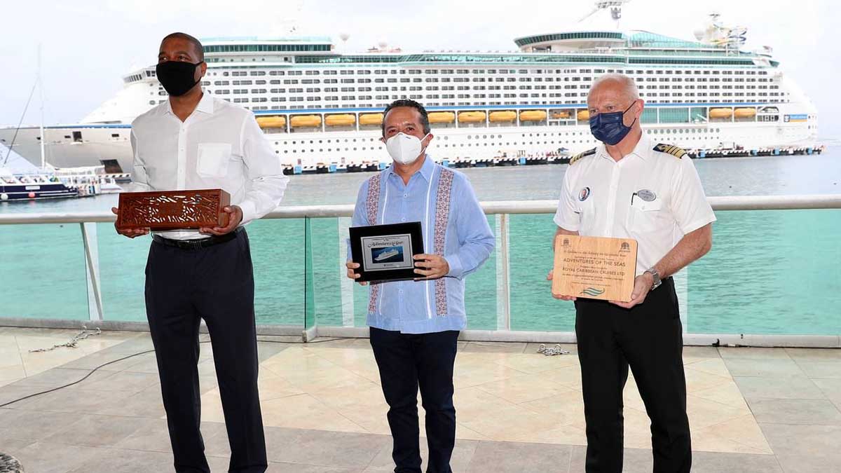Cozumel: Regresan los cruceros a México con el arribo de Royal Caribbean