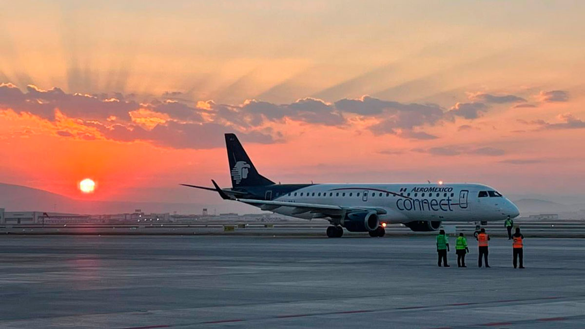 aeroméxico inauguró el aifa