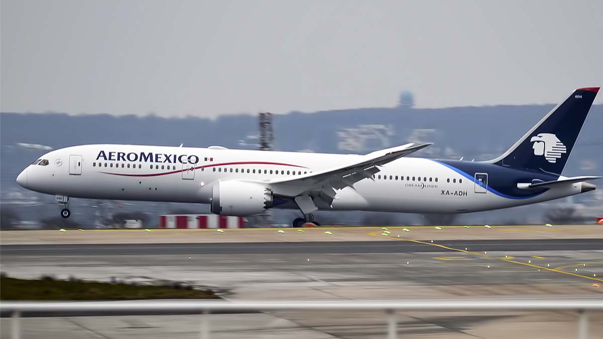 Aeroméxico usa biocombustible