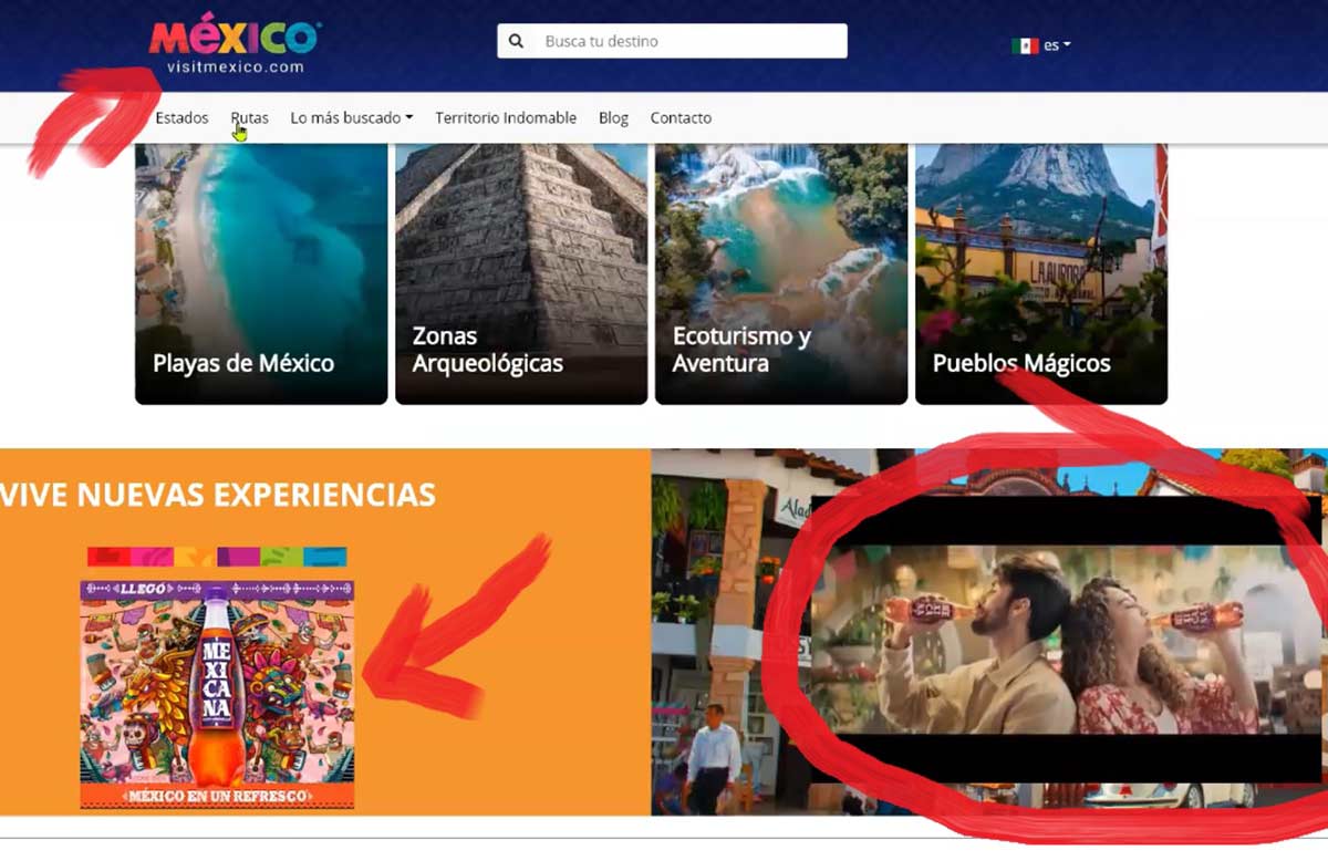 Visit México anuncia refrescos