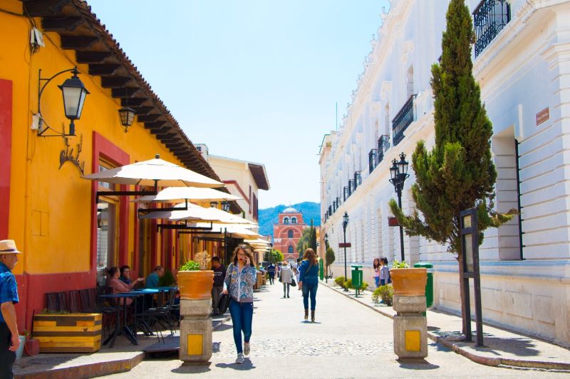 Turistas en vacaciones