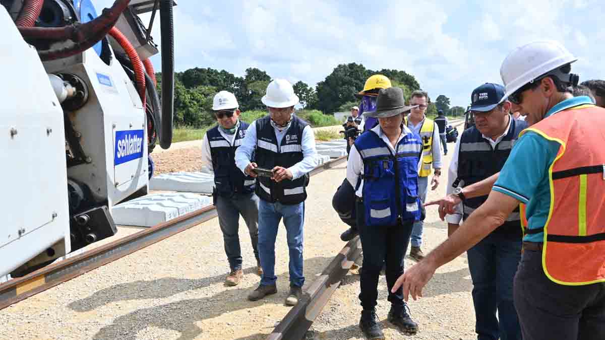 avance del Tren Maya