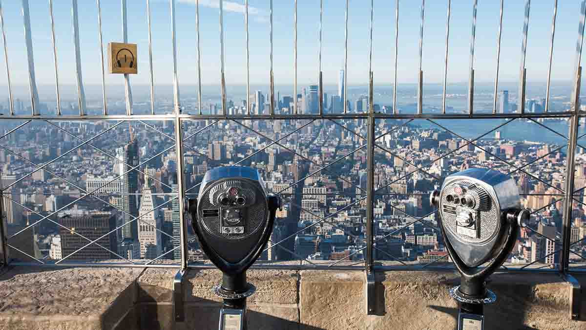 Turistas en Nueva York