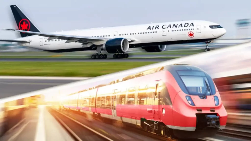 AIR CANADA VIAJES EN TREN