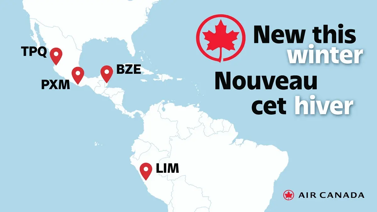 Air Canada amplía su red