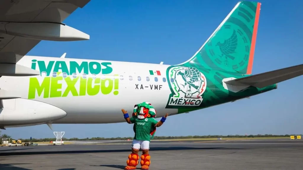 Avión de la Selección Mexicana