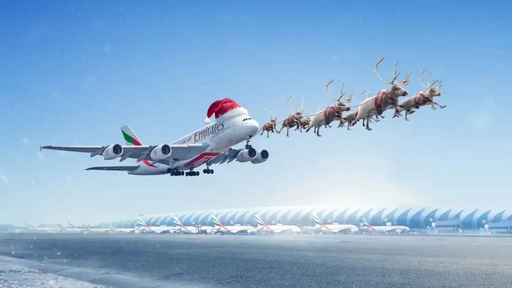 Emirates en Navidad