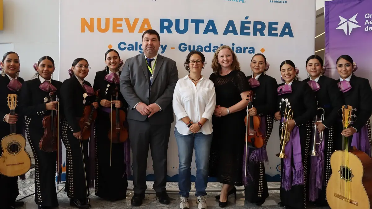 Nueva ruta Guadalajara–Calgary