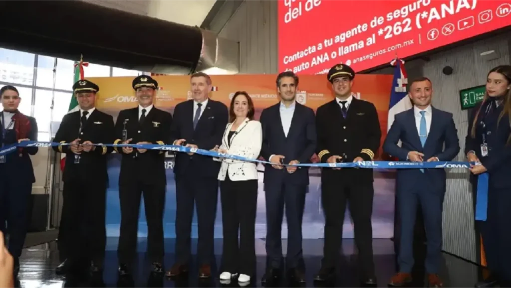 Monterrey nuevo vuelo directo a París