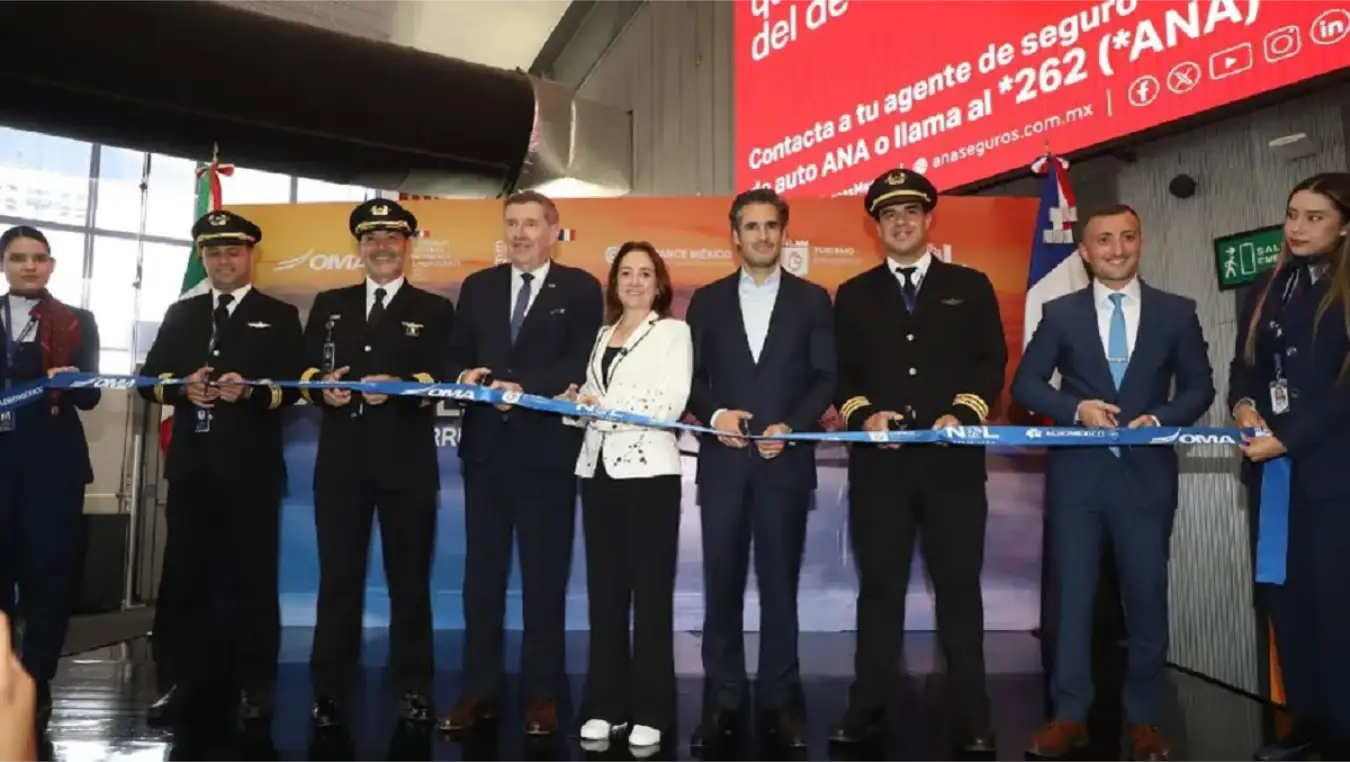 Monterrey nuevo vuelo directo a París
