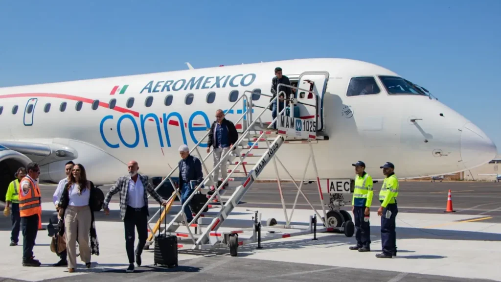 Aeroméxico vuelo Colima-CDMX