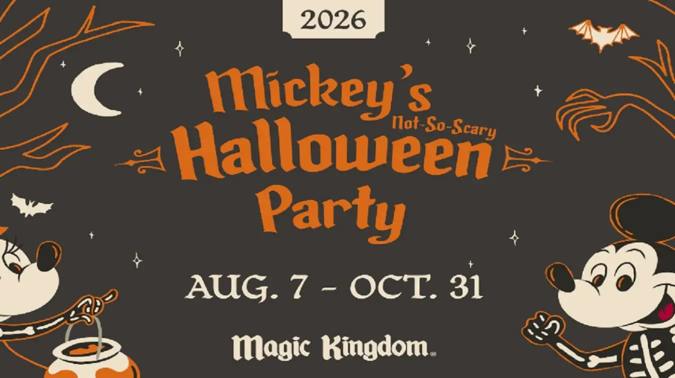 Mickey's Not-So-Scary Halloween Party 2026