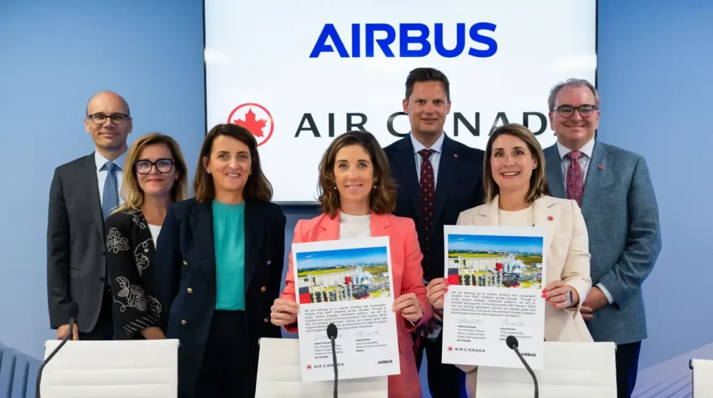 Air Canada y Airbus