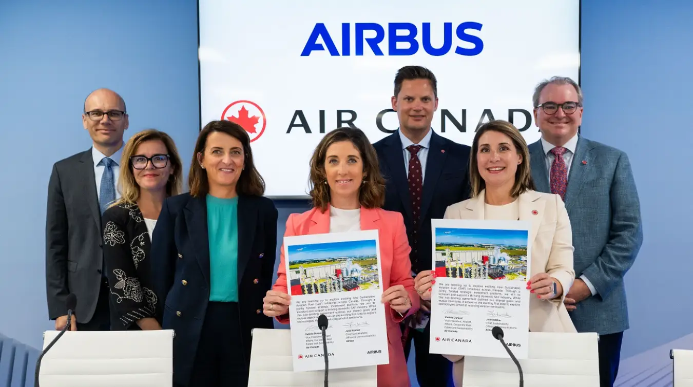 Air Canada y Airbus
