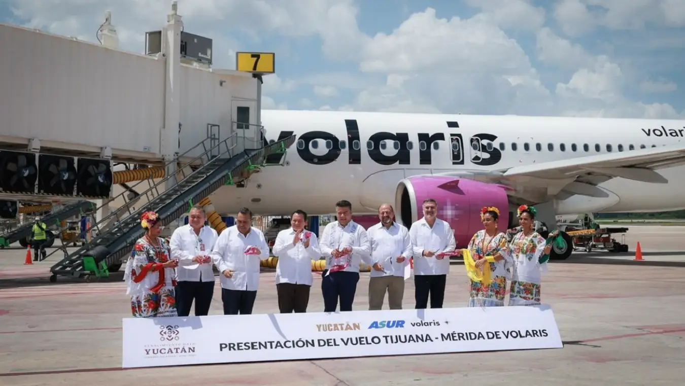 ruta Tijuana-Mérida de Volaris