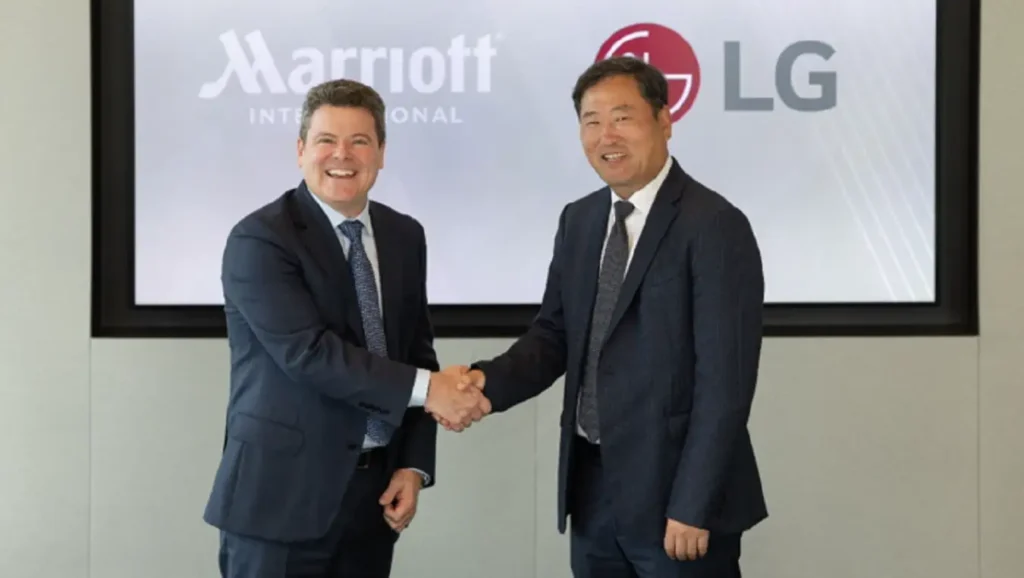 LG y Marriott