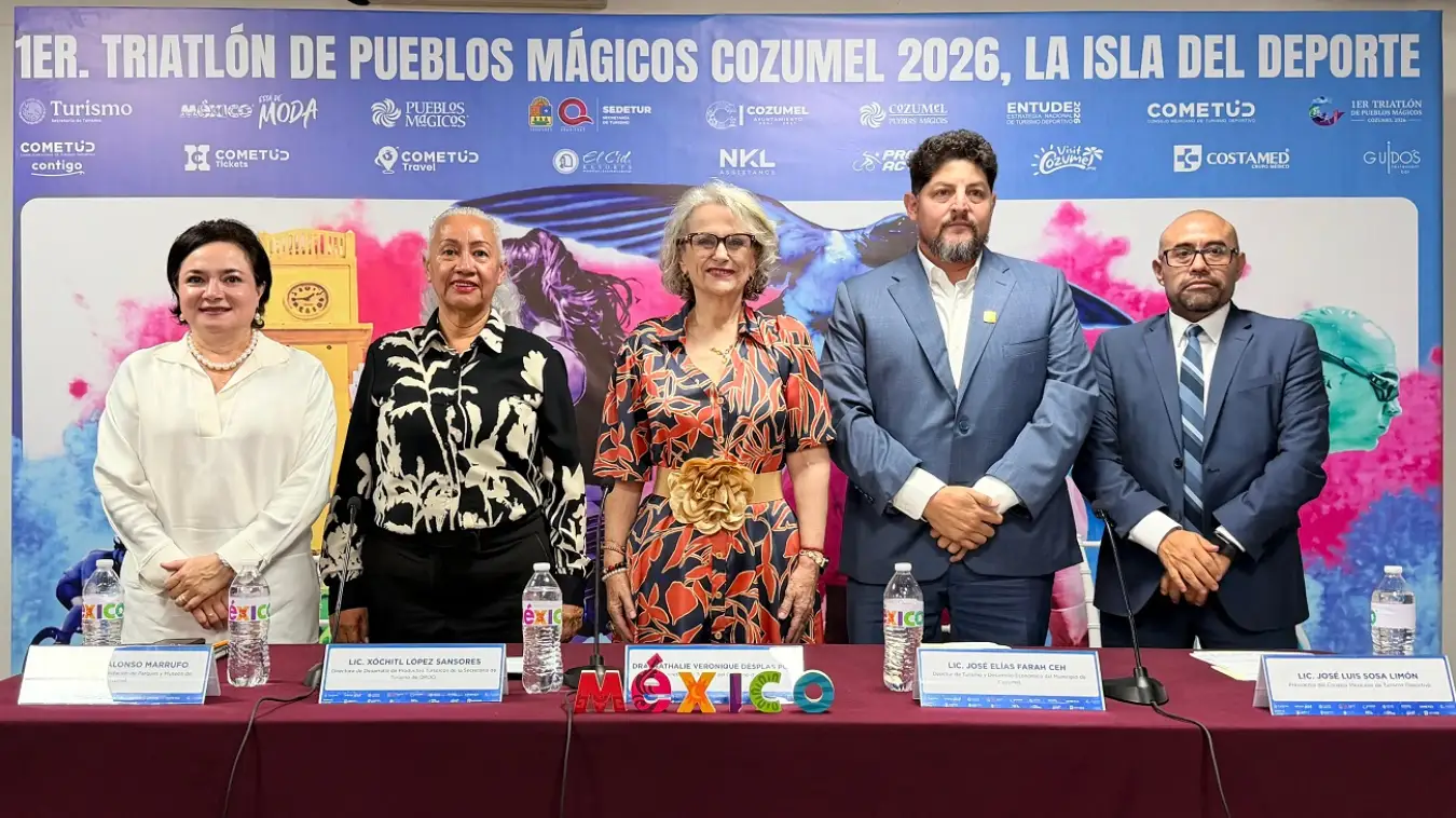 Primer Triatlón de Pueblos Mágicos Cozumel 2026