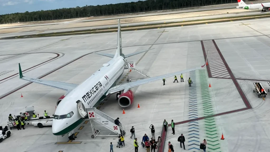 Turismo aéreo a la baja